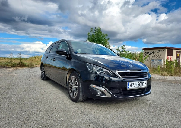 Peugeot 308 cena 39900 przebieg: 169900, rok produkcji 2017 z Przasnysz małe 254